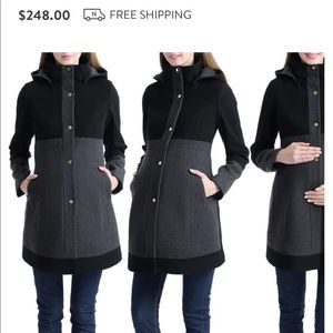 Wool Maternity Coat